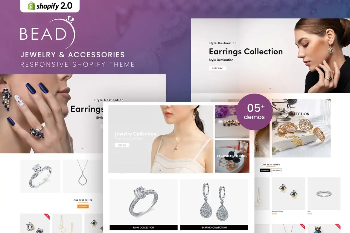 Bead - Jewelry & Accessories Shopify Theme Download